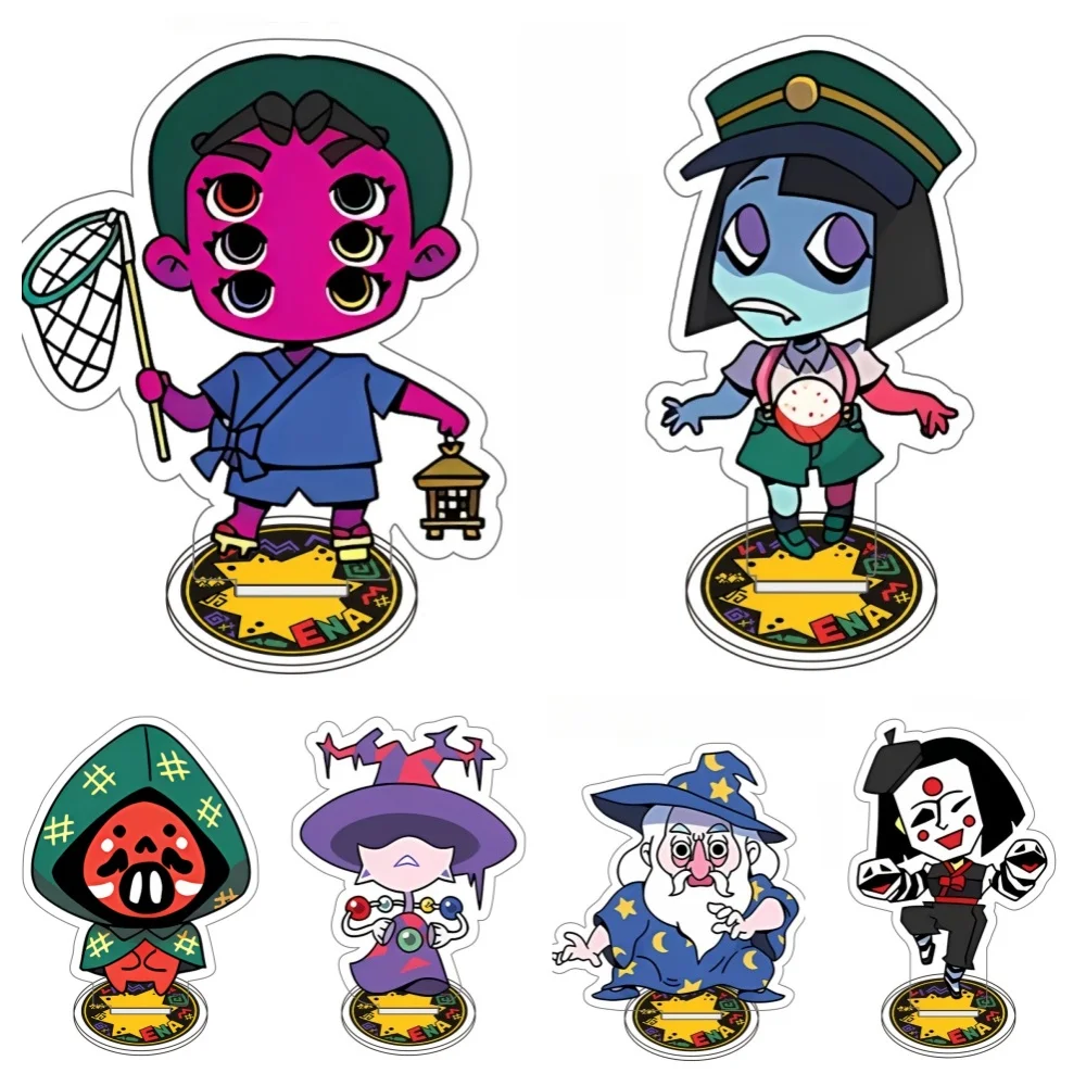 10cm Hot Game Acrylic Stands Keychain for Desk Decor Ena Dream BBQ Coral Glasses Dratula Gamer Fans Gaming Gifts
10cm Hot Game Acrylic Stands Keychain for Desk Decor Ena Dream BBQ Coral Glasses Dratula Gamer Fans Gaming Gifts