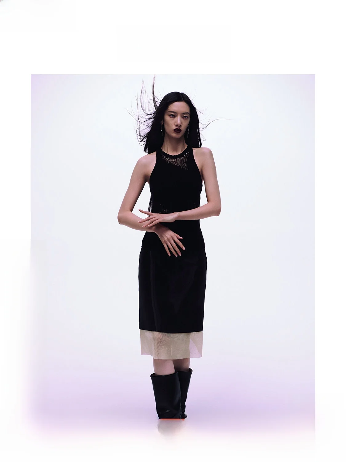 Casual Black Half Skirt Women's Spring Summer Daily Skin-friendly Faux Two-Piece Design Vest Dress Fashionable A-Line Skirt
Casual Black Half Skirt Women's Spring Summer Daily Skin-friendly Faux Two-Piece Design Vest Dress Fashionable A-Line Skirt