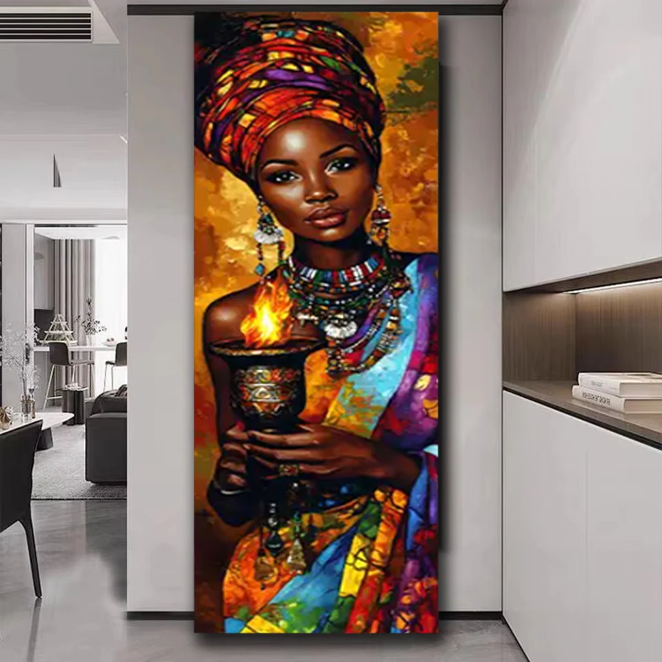 Large Size Vibrant African Woman Diy Diamond Painting Art New 2026 Diamond Mosaic Cross Stitch Kits Home Decor
Large Size Vibrant African Woman Diy Diamond Painting Art New 2026 Diamond Mosaic Cross Stitch Kits Home Decor
