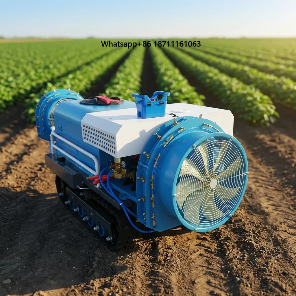 Hot Selling Spraying Machine Remote Control Agricultural Pesticide Sprayer Automatic Crawler Air-Driven Pesticide Robot
Hot Selling Spraying Machine Remote Control Agricultural Pesticide Sprayer Automatic Crawler Air-Driven Pesticide Robot
