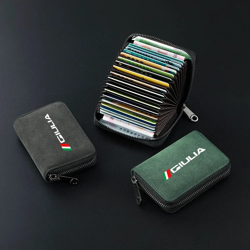 Car Driver License Suede Leather Bag Auto Driving Documents Wallet For Alfa Romeo GIULIA Car Accessories
Car Driver License Suede Leather Bag Auto Driving Documents Wallet For Alfa Romeo GIULIA Car Accessories