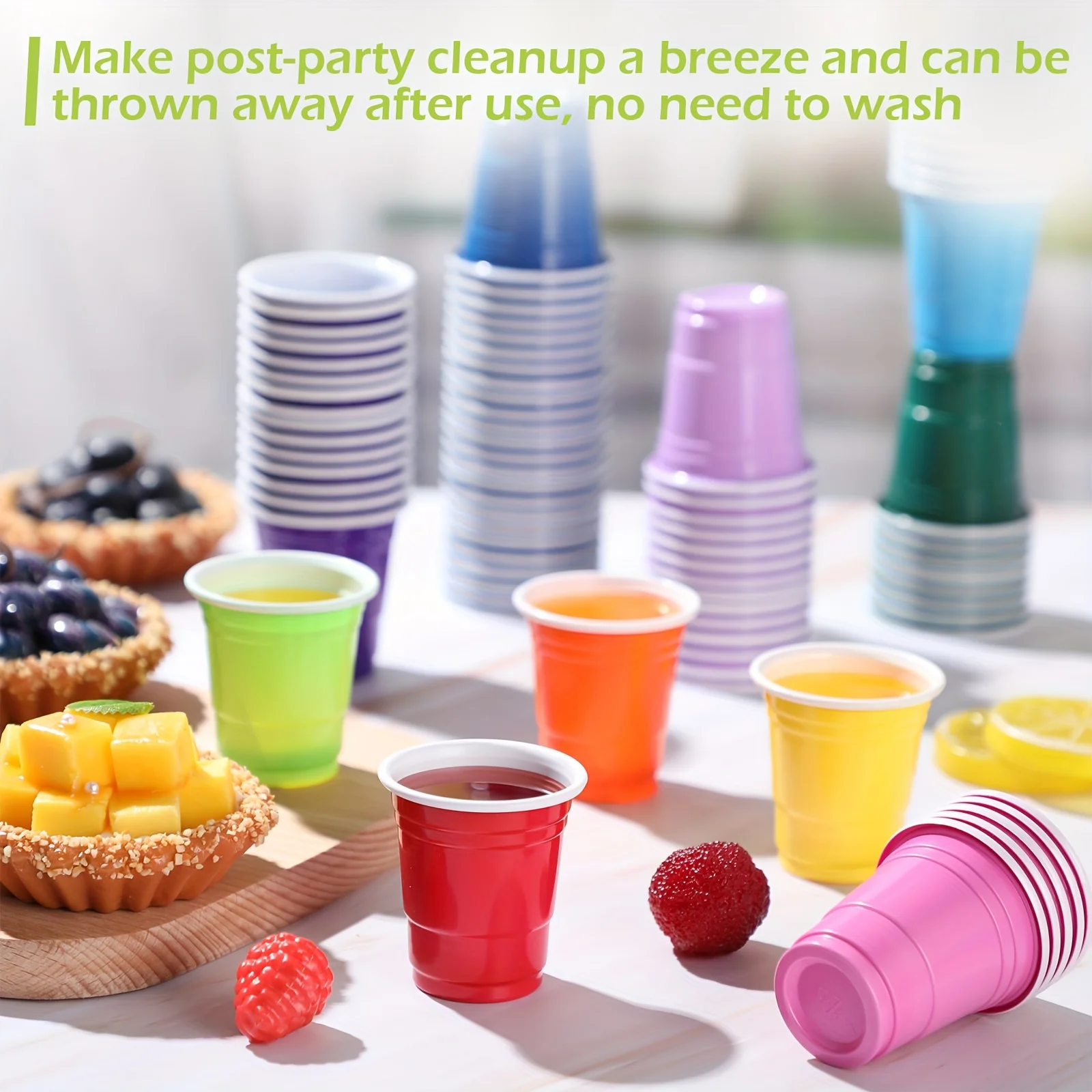 Bulk Pack of 1000 Disposable Plastic Shot Glasses, Each Holding 2Oz (60Ml), Perfect for Parties, Weddings, Restaurants, Kitchens
Bulk Pack of 1000 Disposable Plastic Shot Glasses, Each Holding 2Oz (60Ml), Perfect for Parties, Weddings, Restaurants, Kitchens
