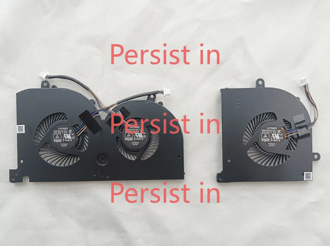 Новый вентилятор процессора + графического процессора для MSI GS75 Stealth P75 Creator 9SE 9SF 9SG MS-17G1 MS-17G2
Новый вентилятор процессора + графического процессора для MSI GS75 Stealth P75 Creator 9SE 9SF 9SG MS-17G1 MS-17G2