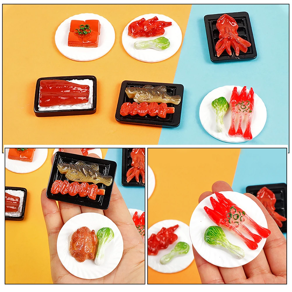 5 Pcs Simulated Food Fake Small Models Artificial Vegetables Resin Faux Mini Play Toys
5 Pcs Simulated Food Fake Small Models Artificial Vegetables Resin Faux Mini Play Toys