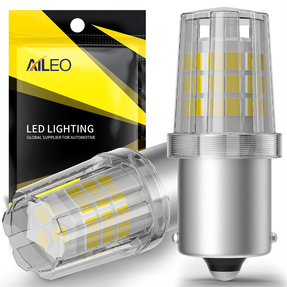 Aileo 2pcs Car LED Reverse Light Bulb 39pcs 4014SMD 1156 BA15S P21W For VW Passat B5 B6 Golf Canbus Auto Lamp Error Free DC 12V
Aileo 2pcs Car LED Reverse Light Bulb 39pcs 4014SMD 1156 BA15S P21W For VW Passat B5 B6 Golf Canbus Auto Lamp Error Free DC 12V