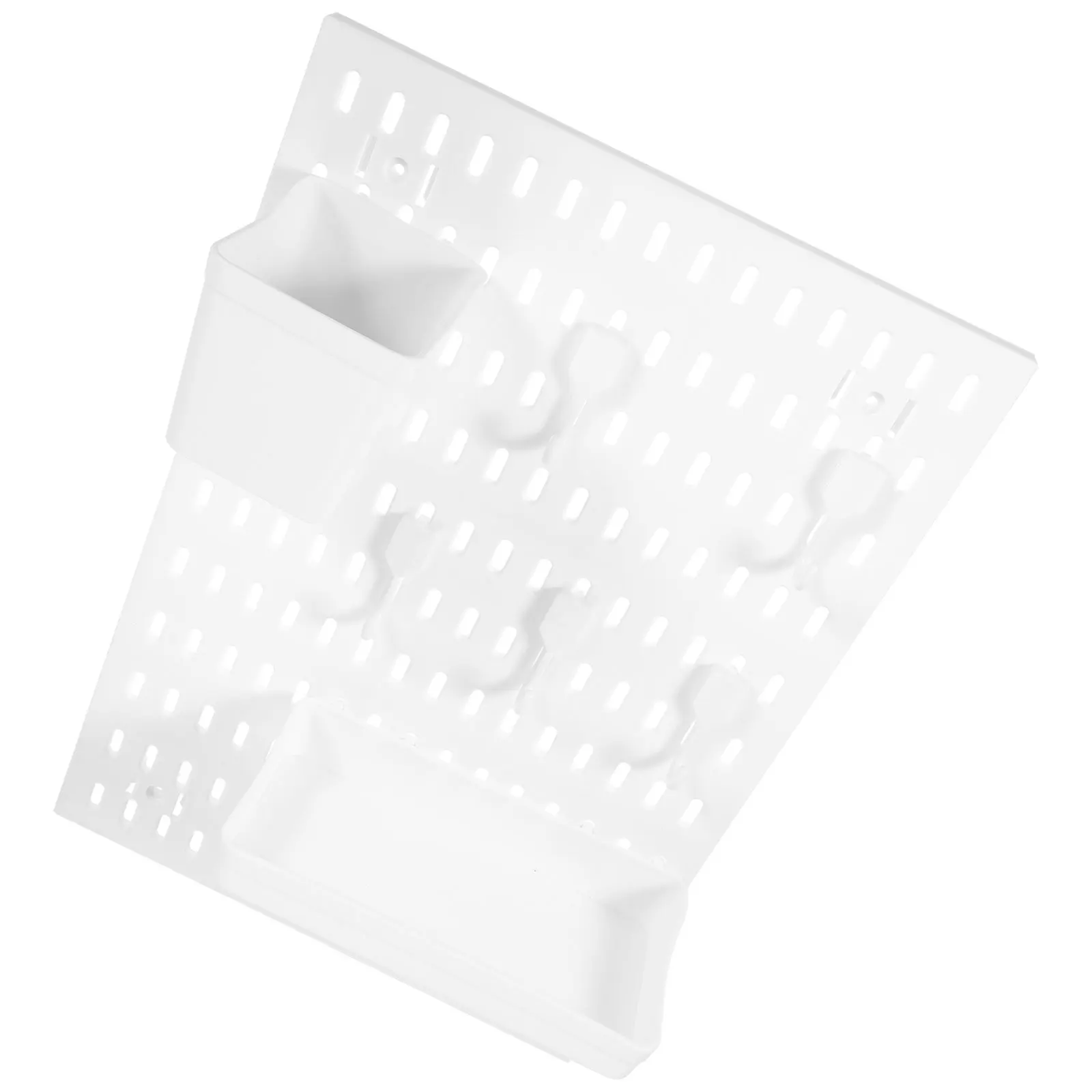 Pegboard Wall ganizer Rack Storage Shelving Home Supplies Plastic Kit Office Bathing Suit Strong Load Bearing Multi Functional
Pegboard Wall ganizer Rack Storage Shelving Home Supplies Plastic Kit Office Bathing Suit Strong Load Bearing Multi Functional