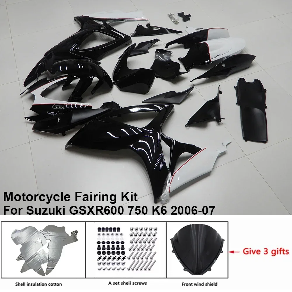 Комплект обтекателя мотоцикла, пластиковый комплект для Suzuki GSX-R600 R750 2006-2007 K6, аксессуары, литьевой кузов S0606-130a
Комплект обтекателя мотоцикла, пластиковый комплект для Suzuki GSX-R600 R750 2006-2007 K6, аксессуары, литьевой кузов S0606-130a
