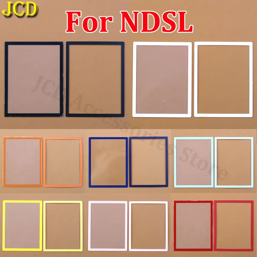 JCD Replacement Top Upper & Lower LCD Screen Frame Lens Cover For NDS Lite NDSL Game Console Plastic Lens
JCD Replacement Top Upper & Lower LCD Screen Frame Lens Cover For NDS Lite NDSL Game Console Plastic Lens