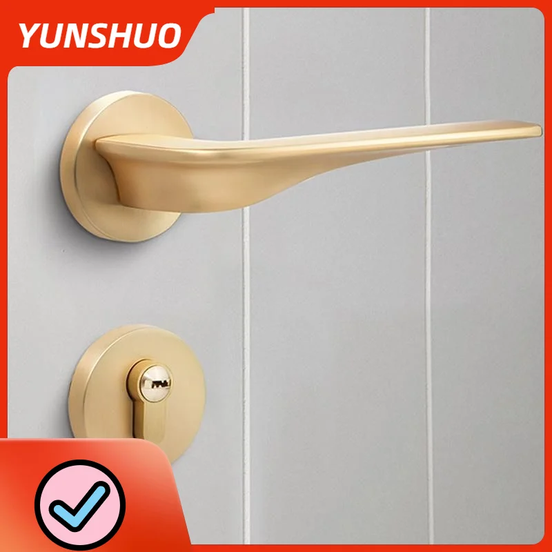 Door Lock Indoor Bedroom Door Lock Mute Door Lock Split Golden Brushed Household Wooden Door Lock
Door Lock Indoor Bedroom Door Lock Mute Door Lock Split Golden Brushed Household Wooden Door Lock