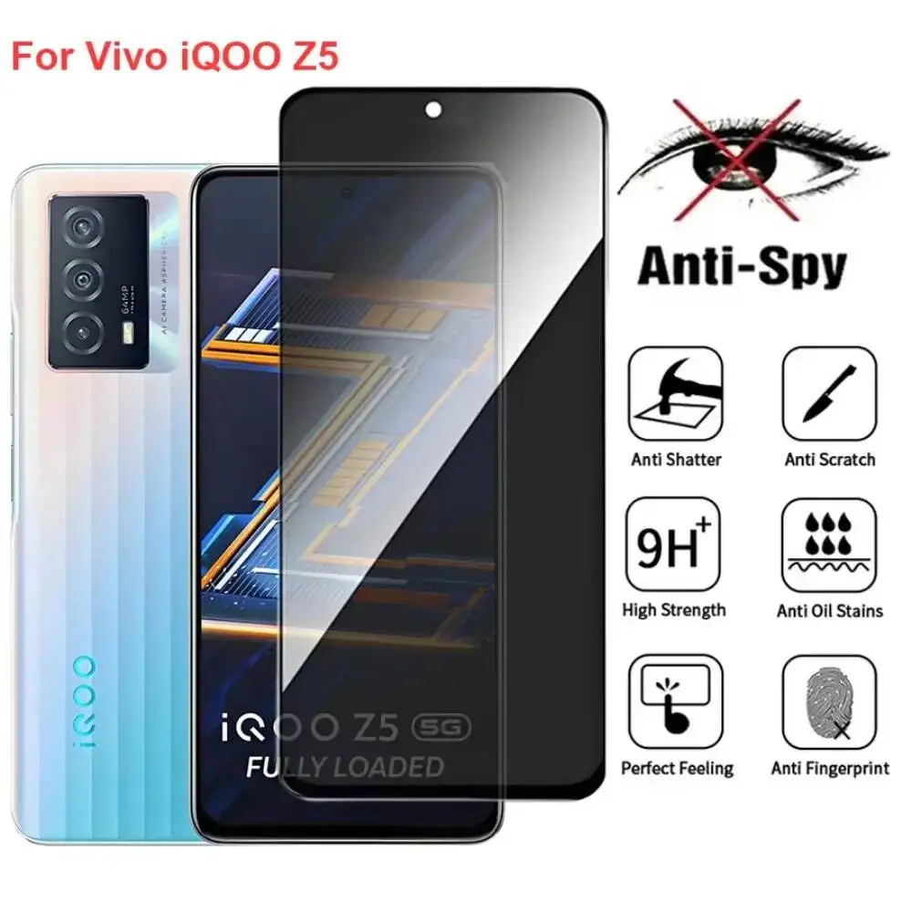 Vivo Iqoo Z5 V2148A Anti Spy Privacy Tempered Glass Protector Compatible For Iqooz5 Full Cover Screen Phone Film
Vivo Iqoo Z5 V2148A Anti Spy Privacy Tempered Glass Protector Compatible For Iqooz5 Full Cover Screen Phone Film