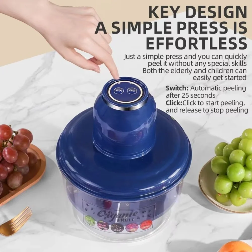 Stainless Steel Garlic Peeler Automatic Peeler 200mm Stainless Steel Blade 50W Brushless Motor Dishwasher-Safe Parts
Stainless Steel Garlic Peeler Automatic Peeler 200mm Stainless Steel Blade 50W Brushless Motor Dishwasher-Safe Parts