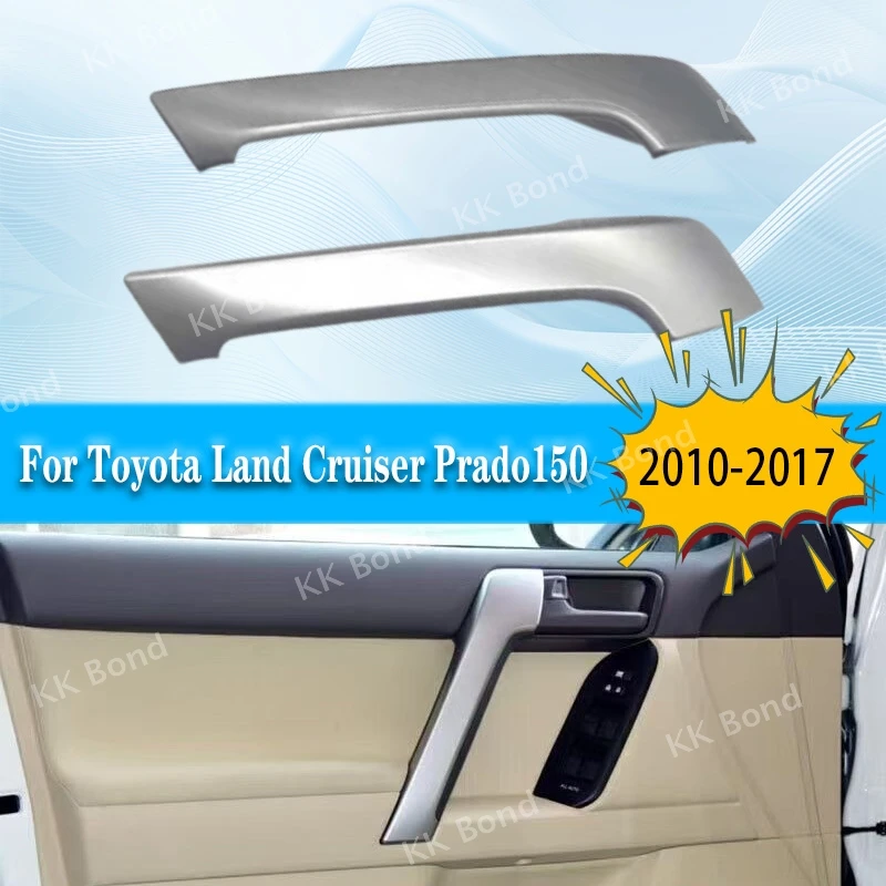 4 шт., внутренняя передняя и задняя дверная ручка, декоративная накладка для Toyota Land Cruiser 150 Prado 2010-2017 74222-60150 74221-60160
4 шт., внутренняя передняя и задняя дверная ручка, декоративная накладка для Toyota Land Cruiser 150 Prado 2010-2017 74222-60150 74221-60160