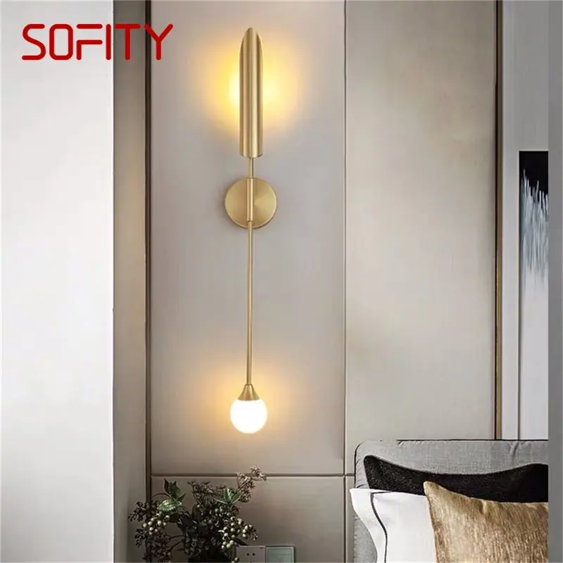 TYLA Modern Wall Lamp Simple Indoor Gold Sconces Light Fixtures Living Room Bedroom Corridor Decorate
TYLA Modern Wall Lamp Simple Indoor Gold Sconces Light Fixtures Living Room Bedroom Corridor Decorate