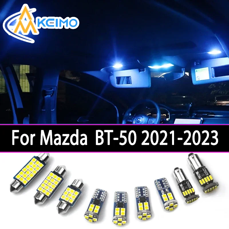 Kcimo LED для Mazda BT-50 2021-2023 Премиум Яркий светодиодный внутренний купол Карта багажника Комплект автомобильных светодиодных ламп Canbus Автомобильный светодиодный светильник
Kcimo LED для Mazda BT-50 2021-2023 Премиум Яркий светодиодный внутренний купол Карта багажника Комплект автомобильных светодиодных ламп Canbus Автомобильный светодиодный светильник