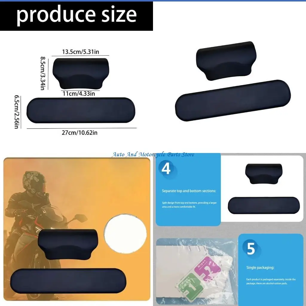 P9FD Passenger Comfort Cushion Motorcycle Top Box Backrest Pad Soft PU Long Ride Support Universal Accessories
P9FD Passenger Comfort Cushion Motorcycle Top Box Backrest Pad Soft PU Long Ride Support Universal Accessories