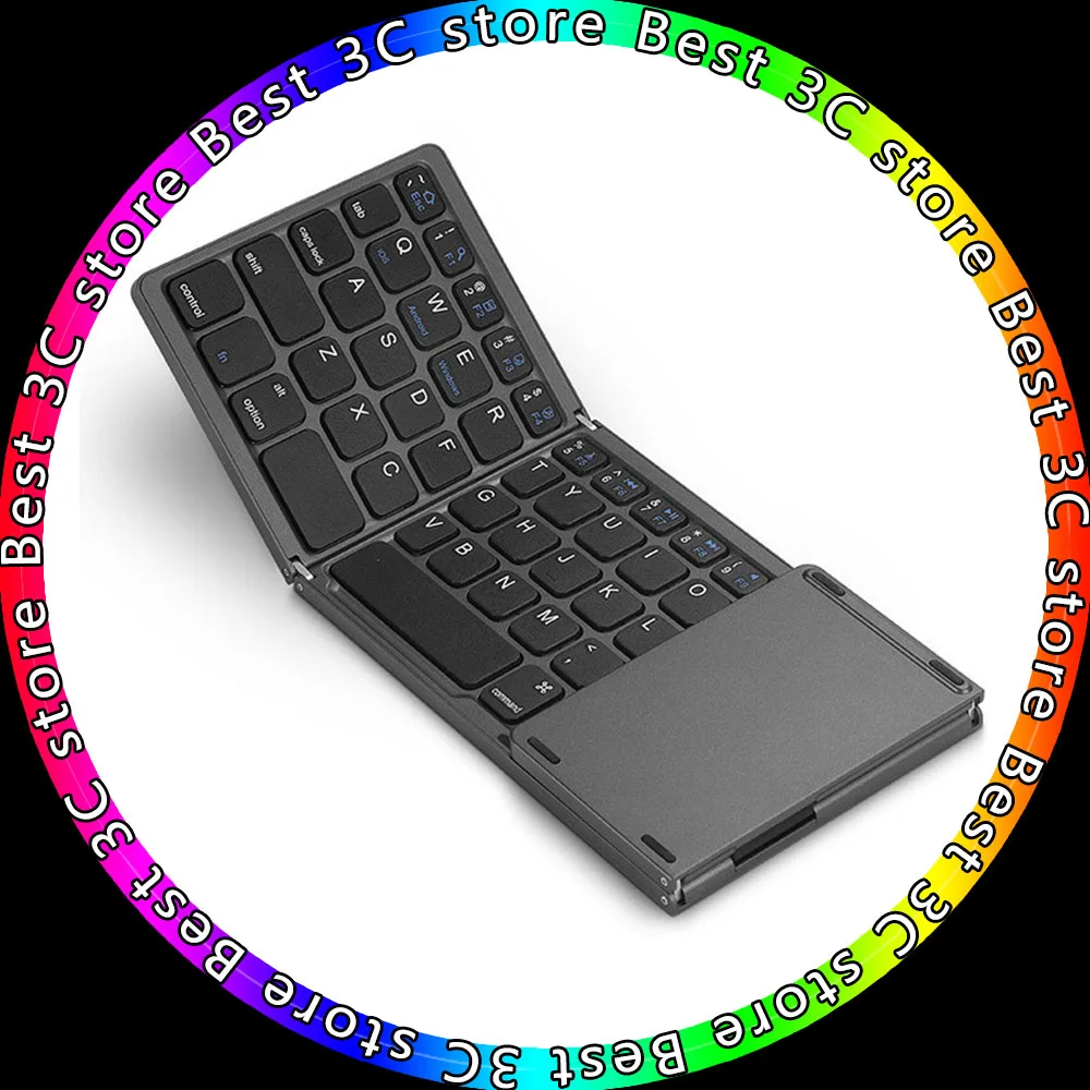 B033 Трехкратная Bluetooth-клавиатура с сенсорной панелью 2025 года. Ультратонкая портативная портативная совместимая с IOS/Android/Windows для телефона, планшета, ноутбука.
B033 Трехкратная Bluetooth-клавиатура с сенсорной панелью 2025 года. Ультратонкая портативная портативная совместимая с IOS/Android/Windows для телефона, планшета, ноутбука.