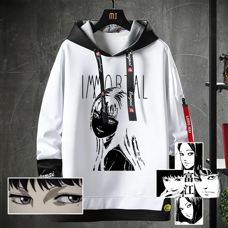 Мужская толстовка Eitou Jun'ichi Fifth Personali с капюшоном и подкладкой из флиса, осенне-зимняя, повседневная, свободного кроя, в стиле комикс.
Мужская толстовка Eitou Jun'ichi Fifth Personali с капюшоном и подкладкой из флиса, осенне-зимняя, повседневная, свободного кроя, в стиле комикс.