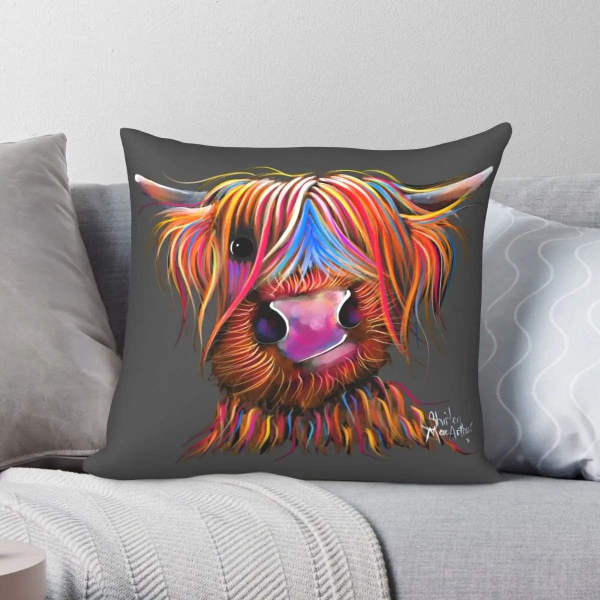 Cow Highland Pillowcase Polyester Linen Velvet Pattern Zip Decor Throw Pillow Case Sofa Seater Cushion Cover
Cow Highland Pillowcase Polyester Linen Velvet Pattern Zip Decor Throw Pillow Case Sofa Seater Cushion Cover