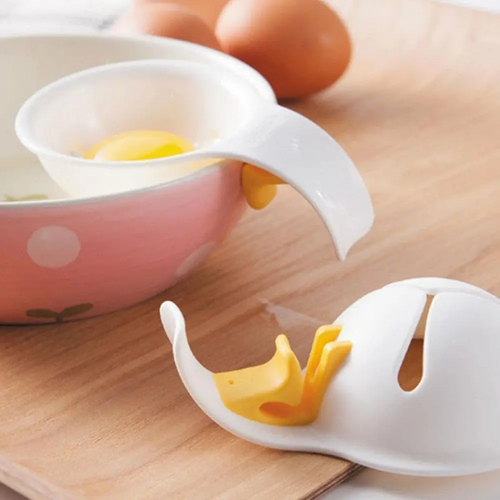 Egg White Separator Egg Yolk Egg Splitter Stuck Bowl Edge Egg White Filter Egg Separator for Baking Cake Egg Dividers Tools
Egg White Separator Egg Yolk Egg Splitter Stuck Bowl Edge Egg White Filter Egg Separator for Baking Cake Egg Dividers Tools