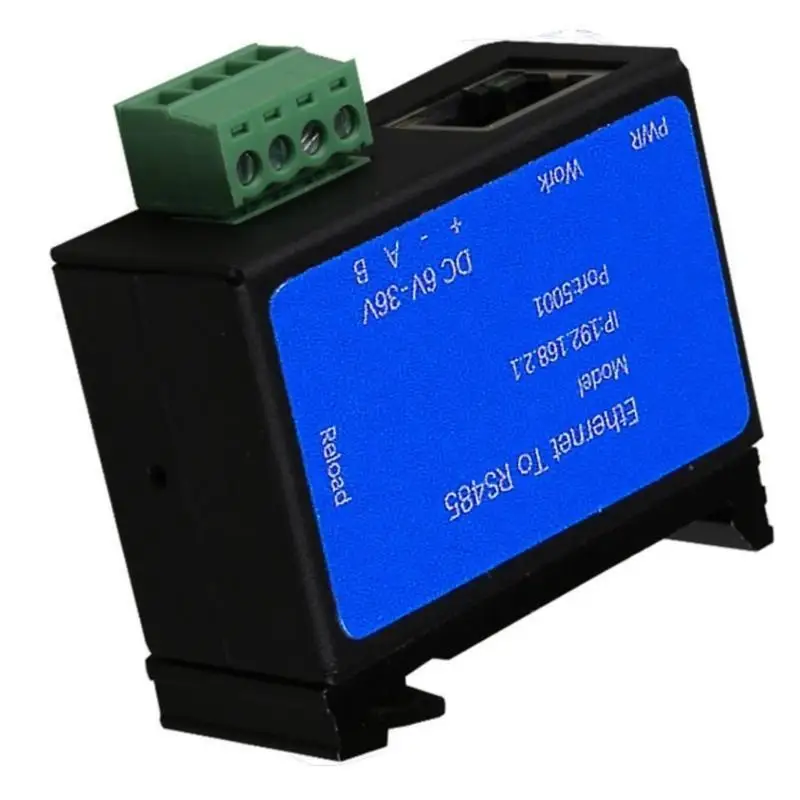 652F Industrial Serial Module RS485 to Ethernet Serial Server Adapter Support Modbus
652F Industrial Serial Module RS485 to Ethernet Serial Server Adapter Support Modbus