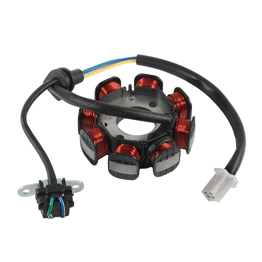 Motorcycle Magneto Engine Generator Stator Coil For Suzuki GSX110 FX110 FD110 Love Viva 110 Best110 OEM:32101-30D00
Motorcycle Magneto Engine Generator Stator Coil For Suzuki GSX110 FX110 FD110 Love Viva 110 Best110 OEM:32101-30D00