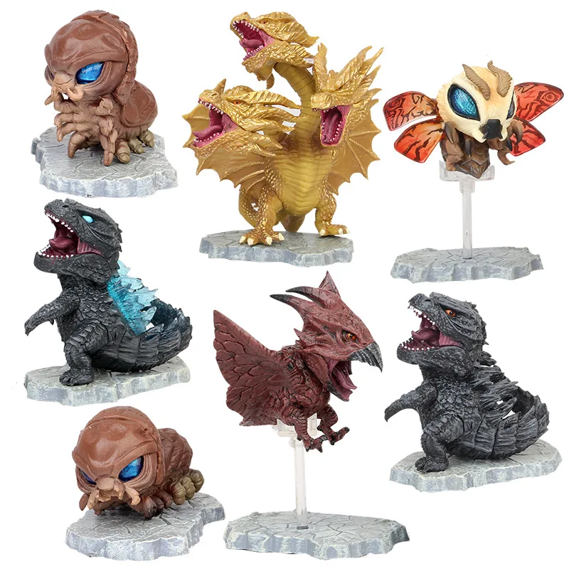 7pcs Godzilla Anime Action Figure Model Collection Cartoon Figurine Toys for Friend Gift
7pcs Godzilla Anime Action Figure Model Collection Cartoon Figurine Toys for Friend Gift