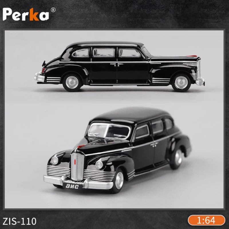 Perka Diecast 1:64 Scale ZIS-110 Soviet Car Simulation Alloy Car Model Decoration Collection Gift Static Display
Perka Diecast 1:64 Scale ZIS-110 Soviet Car Simulation Alloy Car Model Decoration Collection Gift Static Display