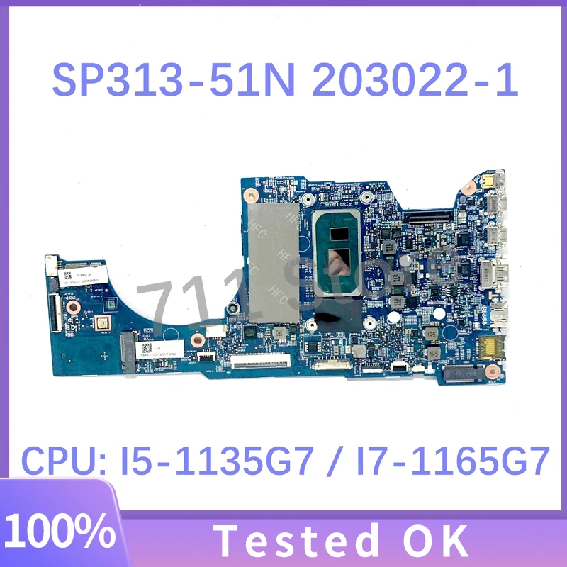 Материнская плата 203022-1 448.0MF02.0011/448.0MF03.0011 с фото/I7-1165G 7 CPU для Acer I5-1135G7 материнская плата для ноутбука 8G 100% тест
Материнская плата 203022-1 448.0MF02.0011/448.0MF03.0011 с фото/I7-1165G 7 CPU для Acer I5-1135G7 материнская плата для ноутбука 8G 100% тест