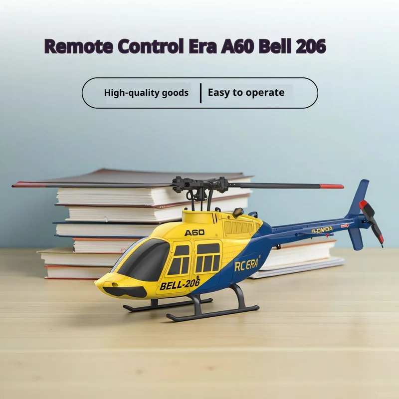 New A60 4CH Scale RC Helicopter Flybarless Design with Optical Flow Positioning One Key Return RTF Ready to Fly
New A60 4CH Scale RC Helicopter Flybarless Design with Optical Flow Positioning One Key Return RTF Ready to Fly