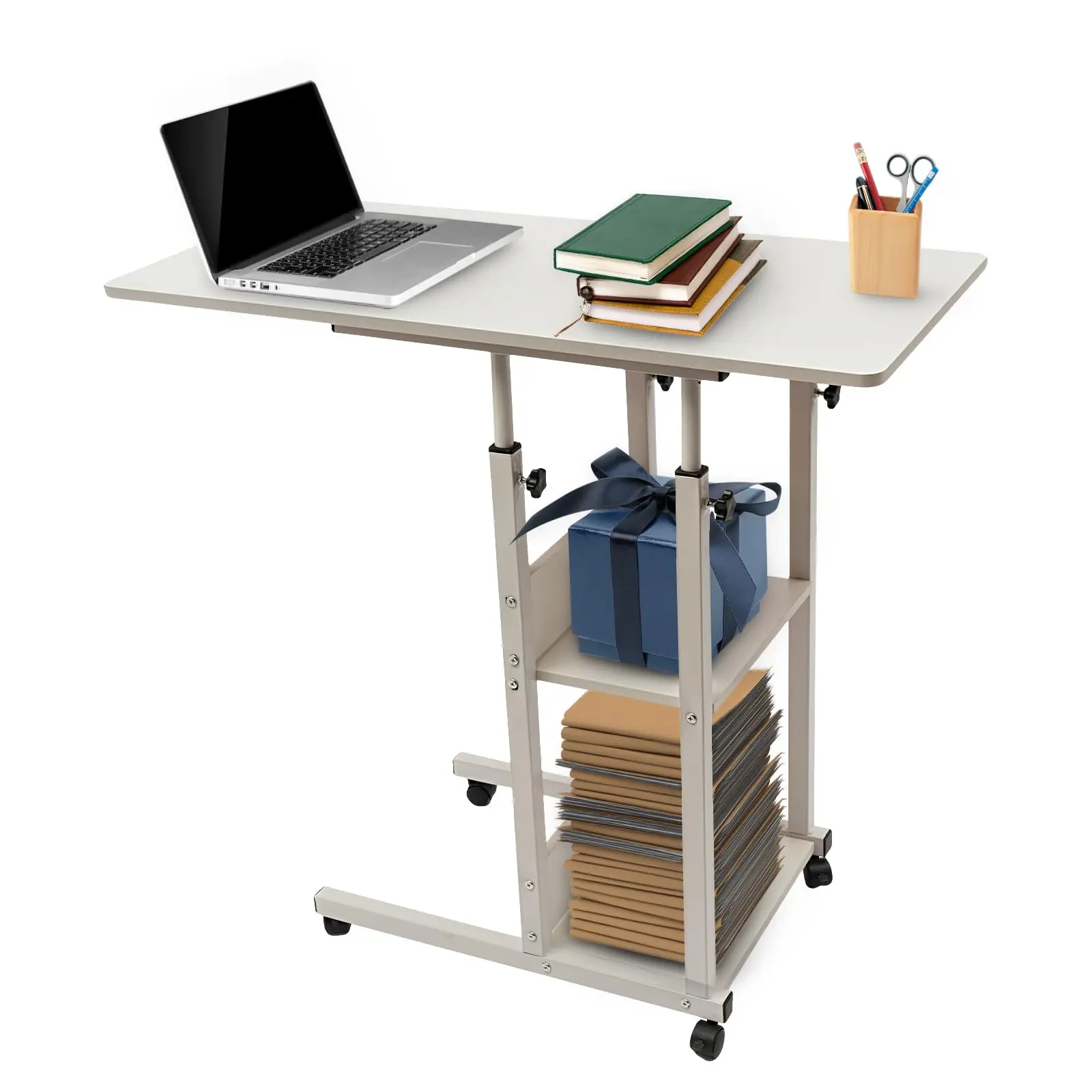 C-Shaped Side Table Adjustable, C Table with Wheels and Storage Shelves for Couch Bed Recliner, Height Adjustable Overbed Table
C-Shaped Side Table Adjustable, C Table with Wheels and Storage Shelves for Couch Bed Recliner, Height Adjustable Overbed Table