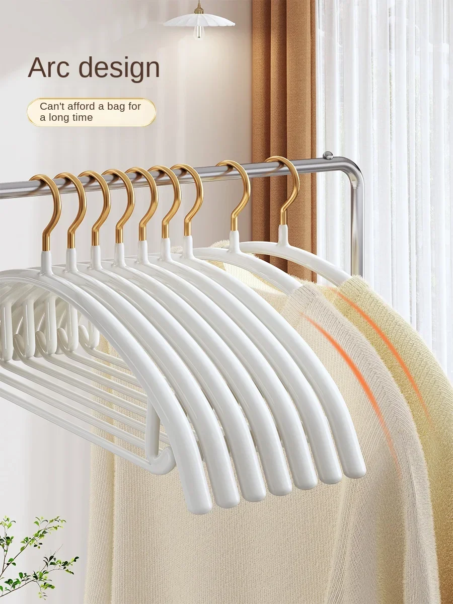 Household Clothes Hanger Non Slip and Traceless Student Shoulder Protection Immersive Plastic Support
Household Clothes Hanger Non Slip and Traceless Student Shoulder Protection Immersive Plastic Support