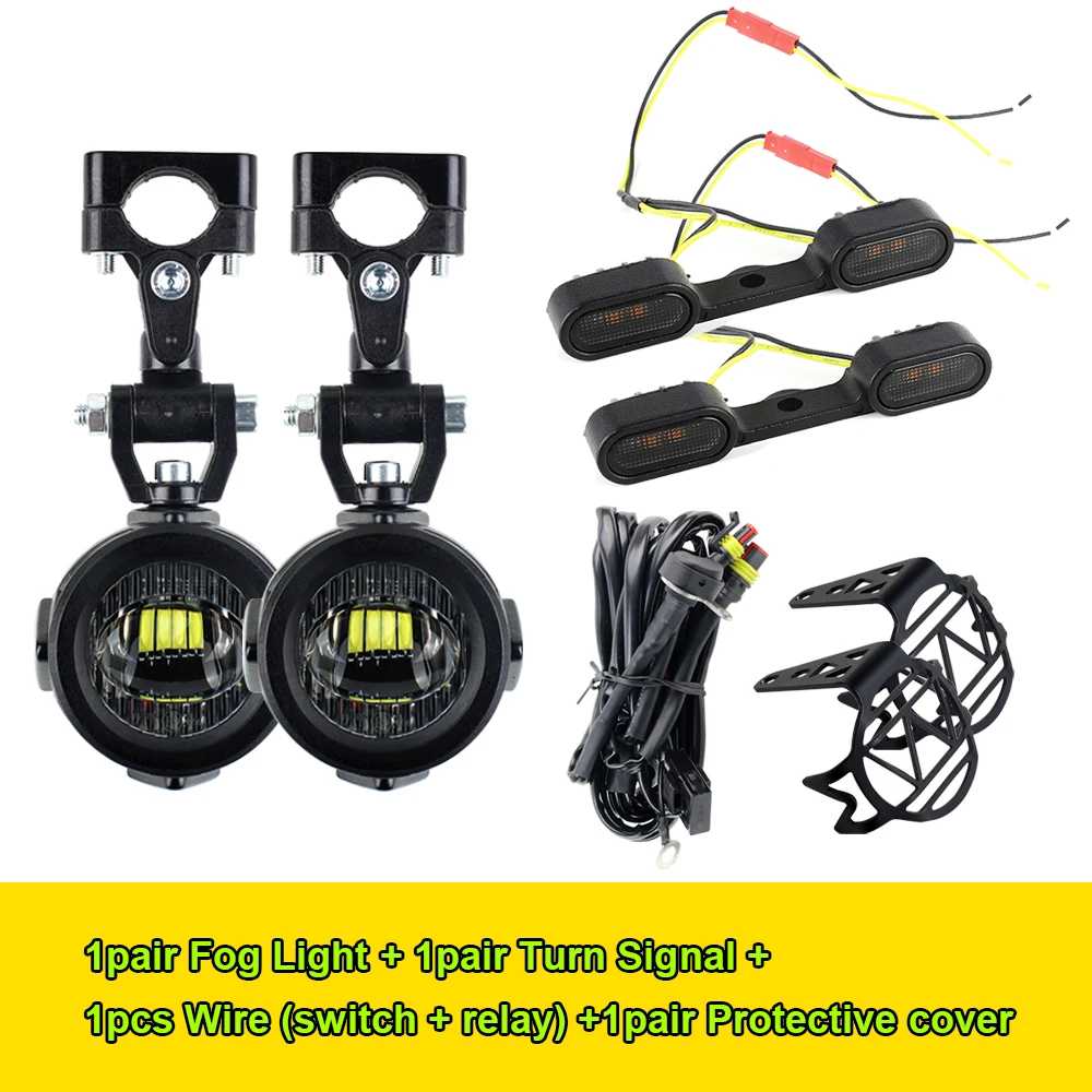 Motorcycle Universal LED Fog Lights Auxiliary Lights for BMW R1200GS F800GS F700GS F650 K1600
Motorcycle Universal LED Fog Lights Auxiliary Lights for BMW R1200GS F800GS F700GS F650 K1600