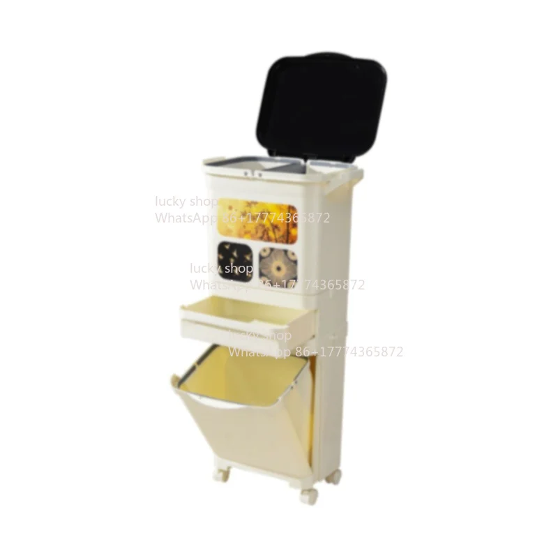 Kitchen Trash Can Dry and Wet Separation Large Capacity No Bending Rack Classification Large Multi-function
Kitchen Trash Can Dry and Wet Separation Large Capacity No Bending Rack Classification Large Multi-function