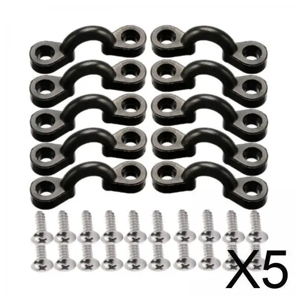 5x Kayak Pad Eye Set Tie Down Pad Eye Nylon Bungee Deck Loops with 20 for Deck
5x Kayak Pad Eye Set Tie Down Pad Eye Nylon Bungee Deck Loops with 20 for Deck