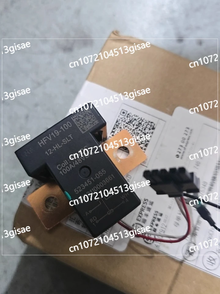 Новое реле HFV19-100 12-HL-SLT Катушка: 12 В постоянного тока 100 А/48 В постоянного тока
Новое реле HFV19-100 12-HL-SLT Катушка: 12 В постоянного тока 100 А/48 В постоянного тока