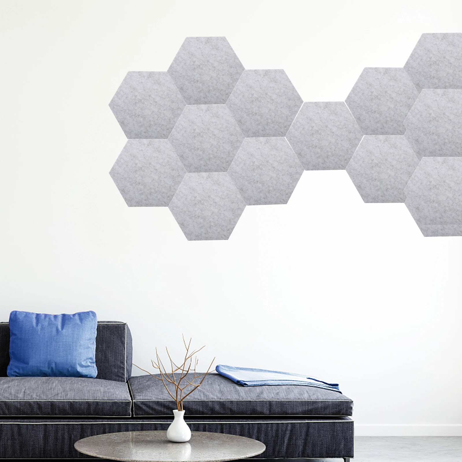 4 Pcs Hexagon Soundproof Wall Panels Acoustic Mats Insulation Material Noise Reduction Studio Office Decor
4 Pcs Hexagon Soundproof Wall Panels Acoustic Mats Insulation Material Noise Reduction Studio Office Decor