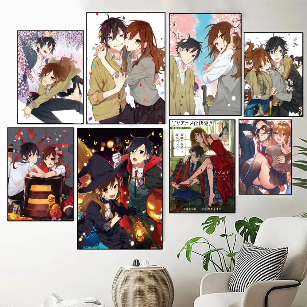 Мультяшный плакат Horimiya, необычная Наклейка на стену для гостиной, бара, винтажная декоративная картина
Мультяшный плакат Horimiya, необычная Наклейка на стену для гостиной, бара, винтажная декоративная картина