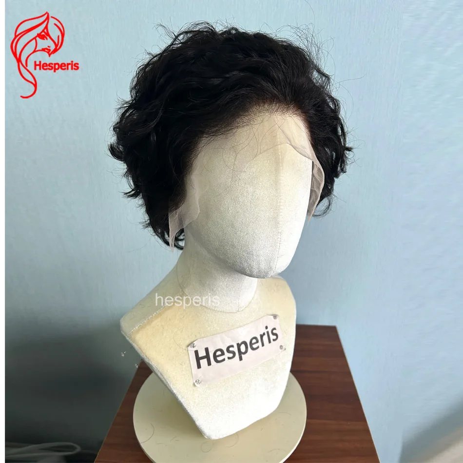 Hesperis Natural Wavy Lace Front Human Hair Wigs For Men Brazilian Remy 13x6 Deep Part Human Hair Short Cut Male Wigs
Hesperis Natural Wavy Lace Front Human Hair Wigs For Men Brazilian Remy 13x6 Deep Part Human Hair Short Cut Male Wigs