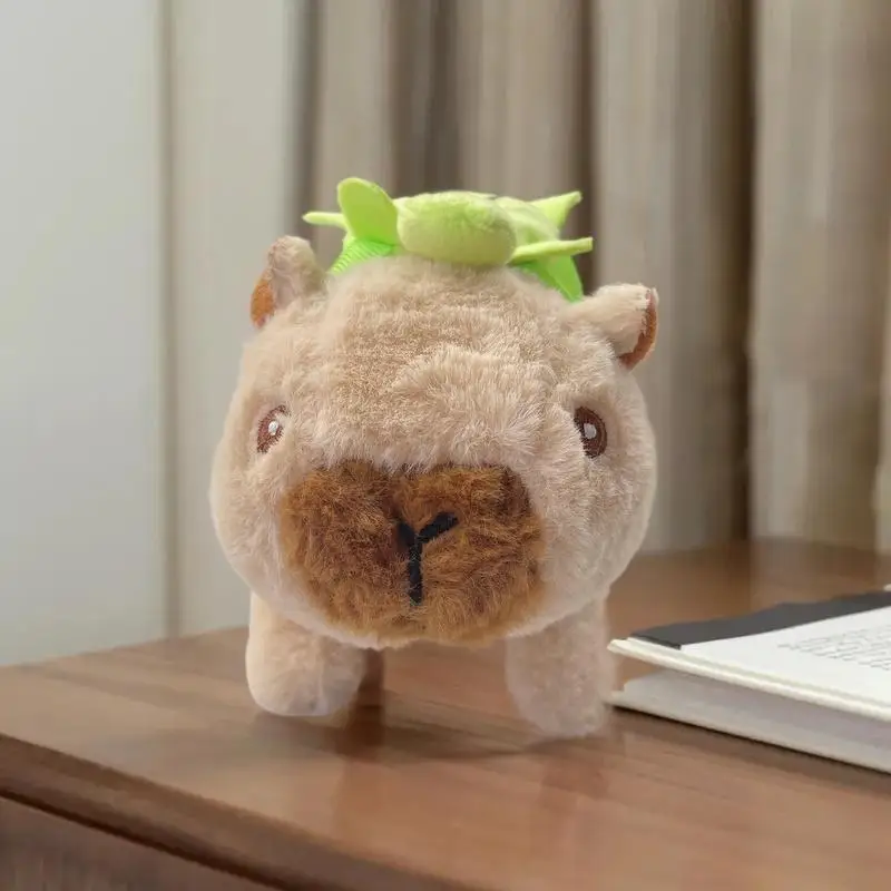 Игривая электронная капибара для домашних животных — плюшевая кукла для детей, которая движется и говорить
Игривая электронная капибара для домашних животных — плюшевая кукла для детей, которая движется и говорить