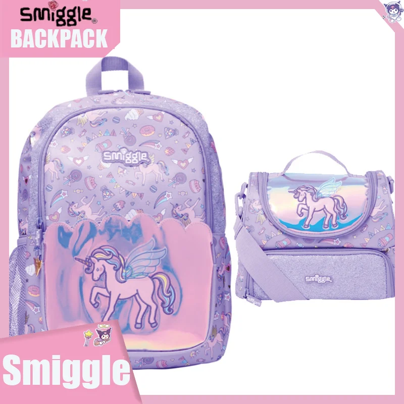 2025 New Australian Smiggle Backpack For Elementary School Students Sequined Unicorn Backpack Cute Cartoon Schoolbags For Girls
2025 New Australian Smiggle Backpack For Elementary School Students Sequined Unicorn Backpack Cute Cartoon Schoolbags For Girls
