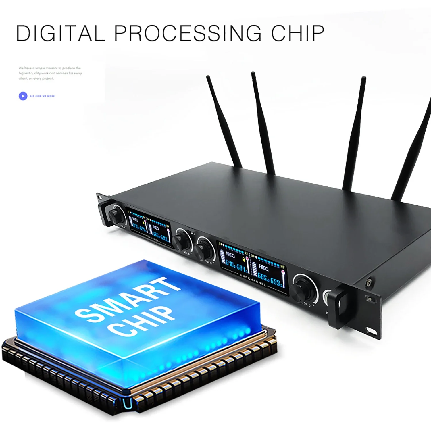 2025 hot sale SR4 Professional 4 Channel UHF Wireless Microphone China Microfono DJ Wireless Microphone System Stage Performance
2025 hot sale SR4 Professional 4 Channel UHF Wireless Microphone China Microfono DJ Wireless Microphone System Stage Performance