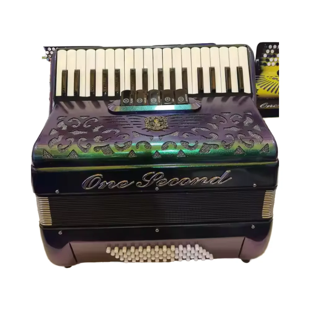 Professional 34 Keys Chromatic Button Accordion 60 Bass Wood Music Instrument
Professional 34 Keys Chromatic Button Accordion 60 Bass Wood Music Instrument