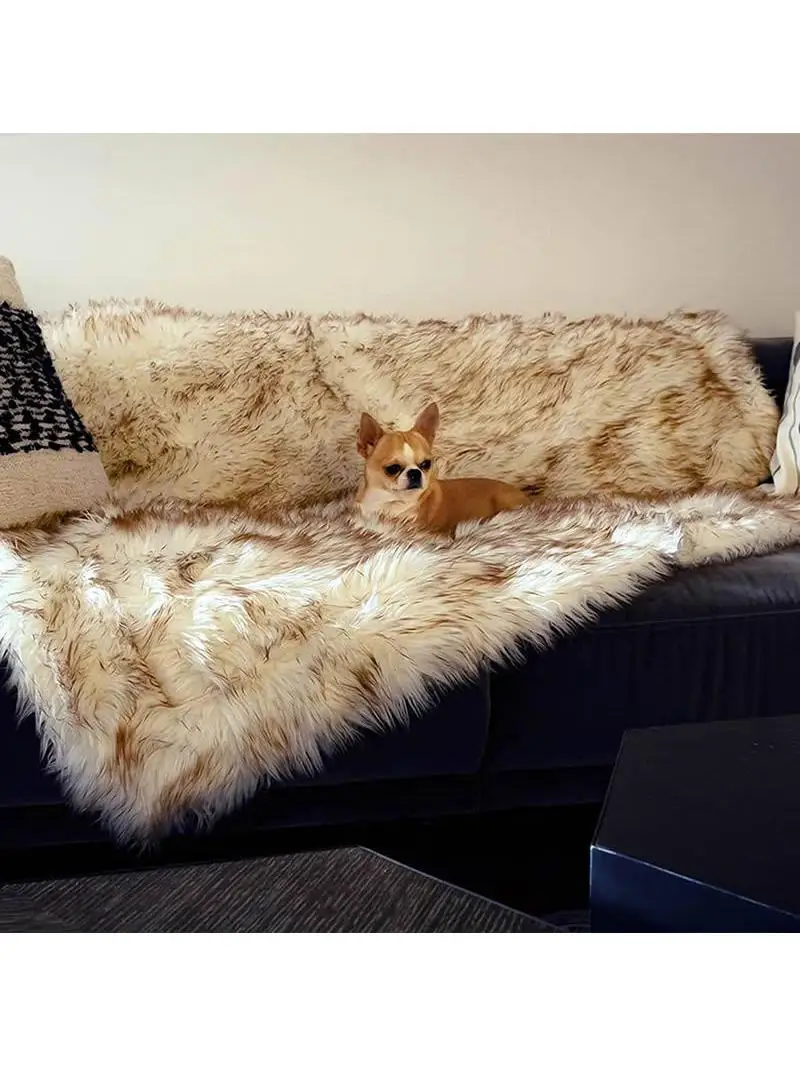 Fur Pet Bed Sofa Pad Long Plush Dog Cage Blanket Pet Nest Couch Cushion Durable Comfortable Soft Material for Dogs
Fur Pet Bed Sofa Pad Long Plush Dog Cage Blanket Pet Nest Couch Cushion Durable Comfortable Soft Material for Dogs