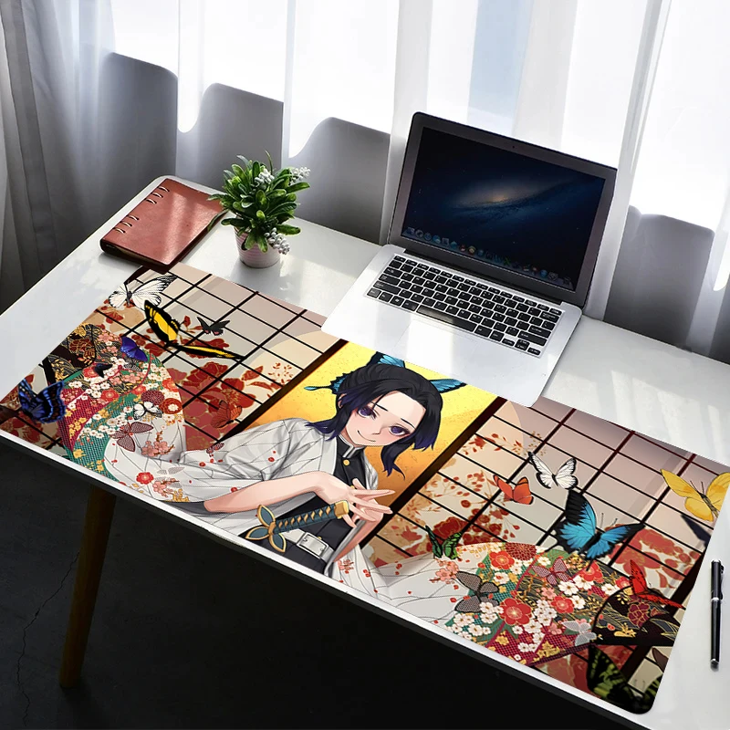 Mouse Pad Computer Gaming Accessories D-demon Slayer Kochou Shinobu Mousepad Rubber Extended Desk Mat Laptop Gamer Keyboard Pad
Mouse Pad Computer Gaming Accessories D-demon Slayer Kochou Shinobu Mousepad Rubber Extended Desk Mat Laptop Gamer Keyboard Pad