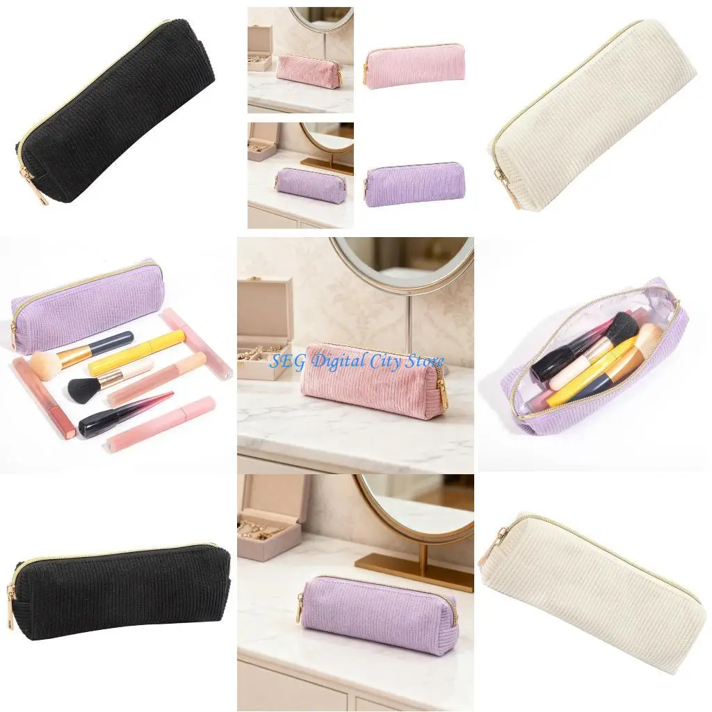 U75B Large Capacity Corduroy Pencil Case Art Supplies Organiser Bag For Office School
U75B Large Capacity Corduroy Pencil Case Art Supplies Organiser Bag For Office School