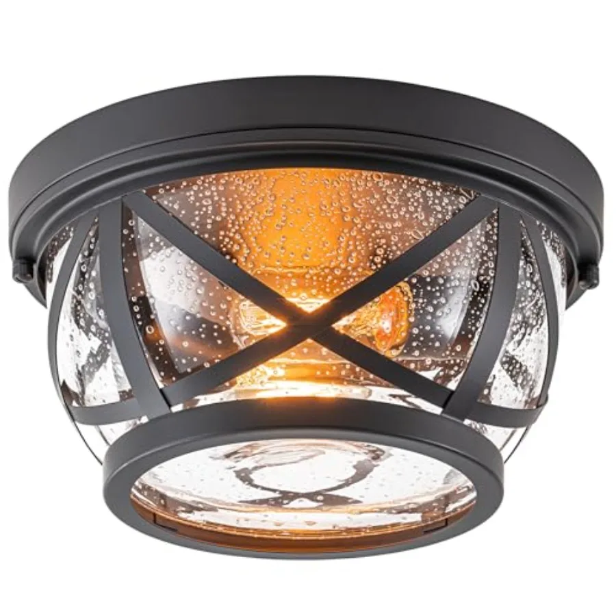 Flush Mount Ceiling Light Fixtures 2-Light Farmhouse Porch Light Ceiling Mount with Seeded Glass Industrial Outdoor Indoor Flus
Flush Mount Ceiling Light Fixtures 2-Light Farmhouse Porch Light Ceiling Mount with Seeded Glass Industrial Outdoor Indoor Flus