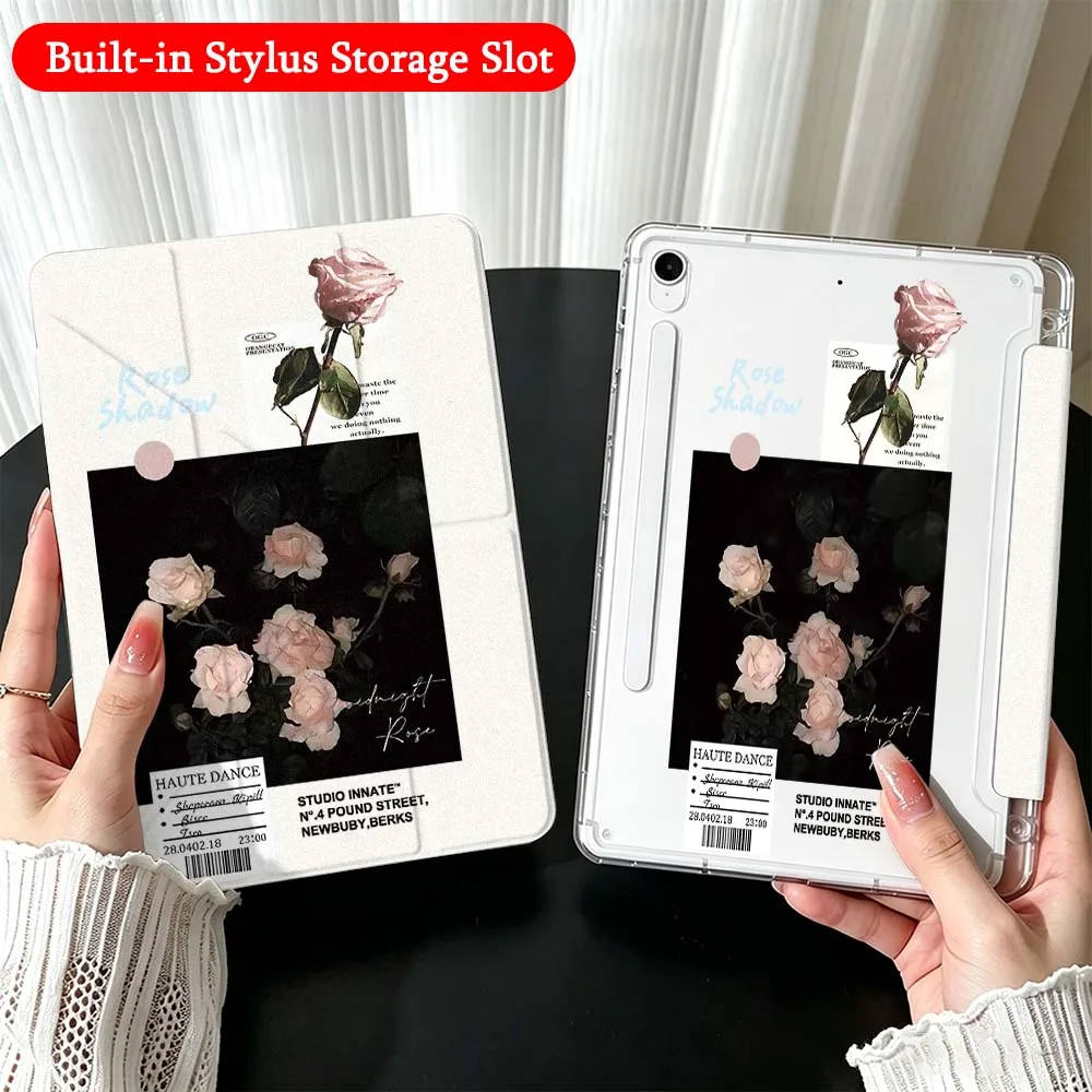 White Roses Bouquet For Samsung Galaxy Tab A9 A8 A11 S6 S7 S8 S9 S10 FE Plus Lite Transparent Y-Shaped Folding Tablet Case
White Roses Bouquet For Samsung Galaxy Tab A9 A8 A11 S6 S7 S8 S9 S10 FE Plus Lite Transparent Y-Shaped Folding Tablet Case