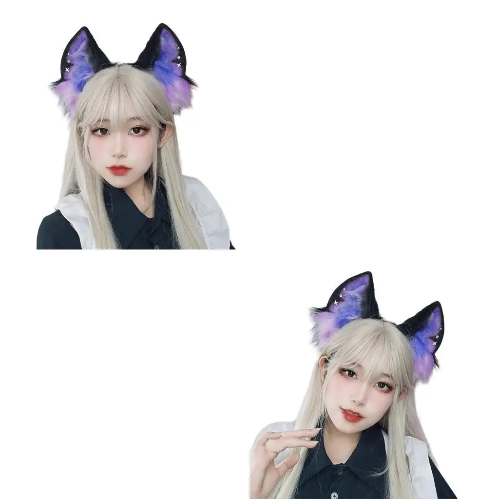 652F Animal Ear Headband Halloween Maid Hairhoop Role Play Dress Up Headwear
652F Animal Ear Headband Halloween Maid Hairhoop Role Play Dress Up Headwear