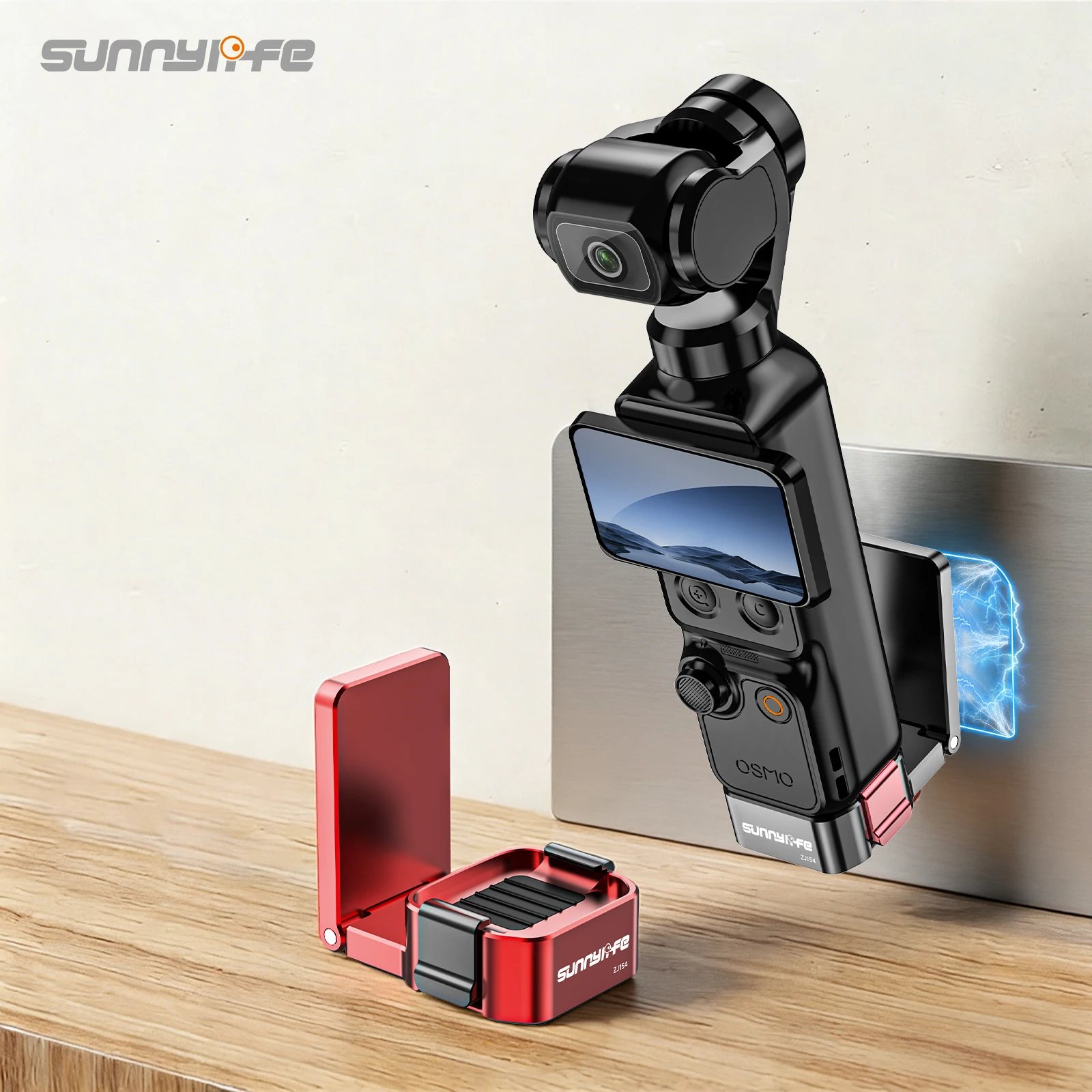 Aluminum Alloy Magnetic Quick Release Bracket 1/4 Thread Expansion Base Holder For DJI Osmo Pocket 4 Pocket 3 Camera Accessories
Aluminum Alloy Magnetic Quick Release Bracket 1/4 Thread Expansion Base Holder For DJI Osmo Pocket 4 Pocket 3 Camera Accessories