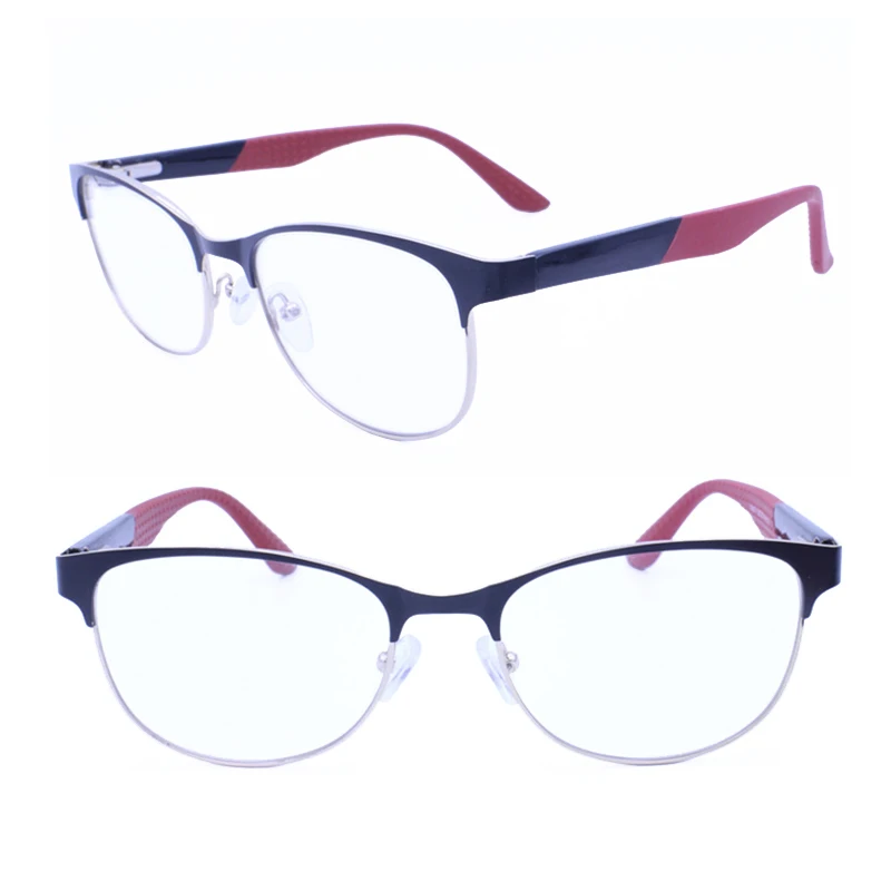 Walkers Shape Half-rim Metal Combined Acetate Hard Silicone Anti-slip Temple Tips Trendy Flexible Dual Color Optical Frame
Walkers Shape Half-rim Metal Combined Acetate Hard Silicone Anti-slip Temple Tips Trendy Flexible Dual Color Optical Frame